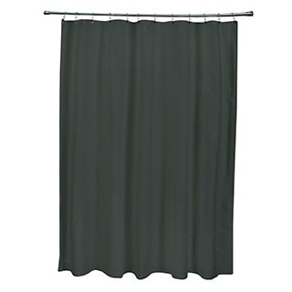 71 x 74-inch Forrest Green Solid Shower Curtain