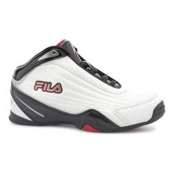 Boys' Fila Slam 12C Basketball Shoe White/Black/Fila Red