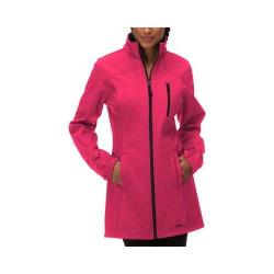 Women's Fila Venture Long Bonded Jacket Bright Rose/Black