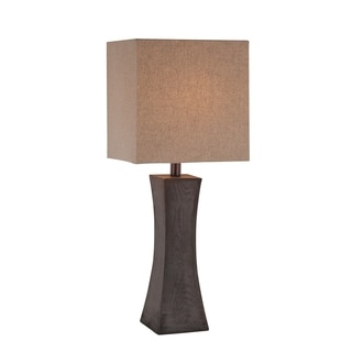 Lite Source Enkel 1-light Table Lamp Dark Walnut