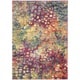 Safavieh Monaco Abstract Watercolor Pink/ Multi Distressed Rug (4' x 5'7) - Thumbnail 6