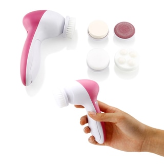 Gearonic 6 in 1 Beauty Facial Cleansing Cleanser Spin Brush Massager