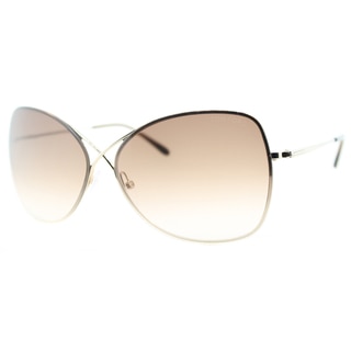 Tom Ford Women's 'TF250 Collete 28F' Rimless Sunglasses