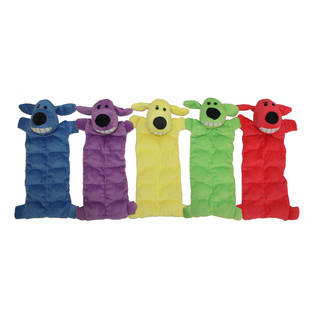 Multipet Loofa 12-inch Squeak Mat Dog Toy