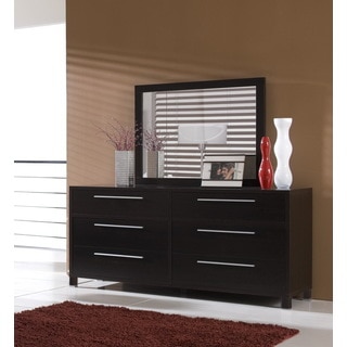 Emma 6-drawer Coffee Dresser and Mirror Set