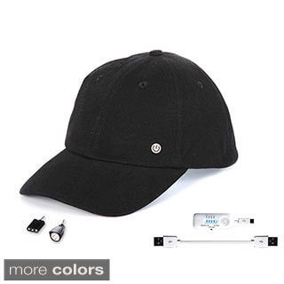 PowerGear Cell Phone Charging Hat with Attachable LED Lights