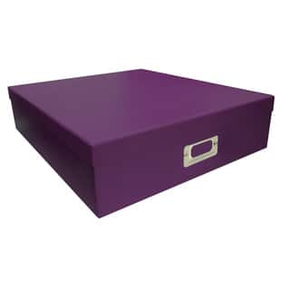 Pioneer Photo Albums Purple Scrapbooking Storage Box (Set of 6)