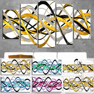 Expression Helix' XXL Gallery-wrapped Canvas Art