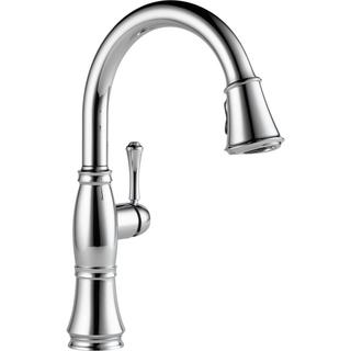 Delta Cassidy Chrome Single Handle Pull-down Kitchen Faucet