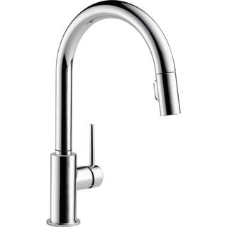 Delta Trinsic Chrome Single Handle Pull-down Kitchen Faucet