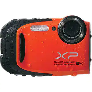 Fujifilm FinePix XP70 Orange Digital Camera