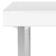 Safavieh Modern Glam Berkley Modern White/ Chrome Desk - Thumbnail 4