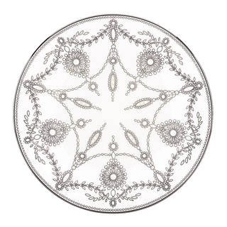 Lenox Marchesa Empire Pearl Accent Plate