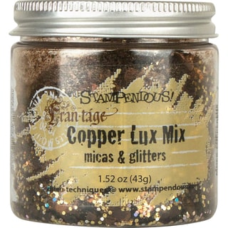 Stampendous Micas & Glitters Lux Mix 1.27oz -Copper