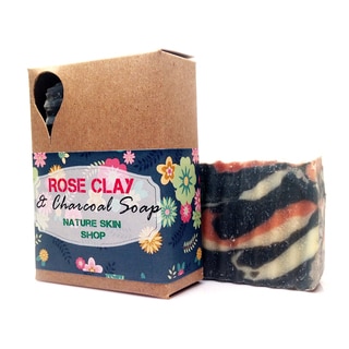 Frankincense with Myrrh Rose Clay Charcoal Soap