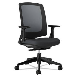 Hon Lota Series Black Mesh Mid-back Work Chair