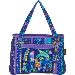 Laurel Burch Mythical Dogs Medium Tote