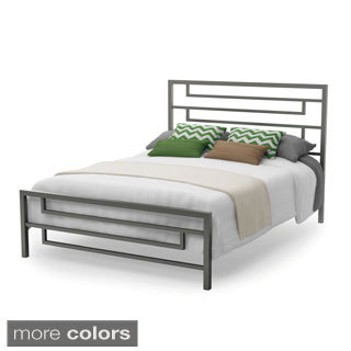 Amisco Temple 60-inch Queen-size Metal Bed