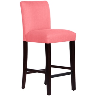Skyline Furniture Uptown Barstool in Linen Coral