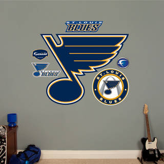 Fathead St. Louis Blues Logo Wall Decals
