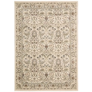 Rug Squared Springfield Ivory Oriental Area Rug (2'2 x 7'6)