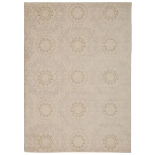Rug Squared Wellesley Ivory Graphic Area Rug (9'3 x 12'9)