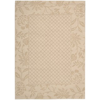 Rug Squared Santa Fe Light Gold Solid Area Rug (3'6 x 5'6)