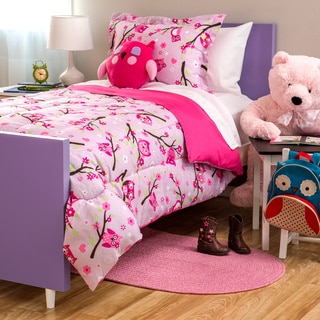 Kids Collection Owl 4-Piece Comforter Set