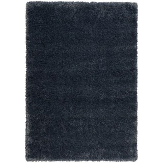 Rug Squared Monticello Navy Solid Shag Rug (3'11 x 5'11)
