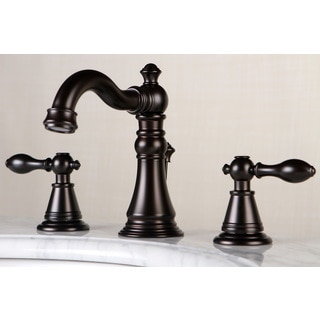 Classic Widespread Oil Rubbed Bronze Bathroom Faucet