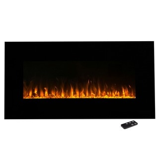 Northwest LED Fire and Ice Electric Fireplace with Remote