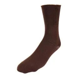 Apex Seamfree Sock (2 Pairs) Brown Acrylic/Spandex