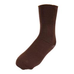 Apex Seamfree Sock X-Wide (2 Pairs) Brown Acrylic/Spandex