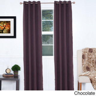 Windsor Home Lavish Home 84-inch Blackout Curtain Panel Pair