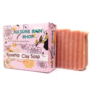 Rose Hip and Pink Clay Facial Cleansing Bar