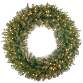 Norwood Fir Wreath with 150 Clear Lights