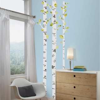 Birch Trees Peel and Stick Giant Wall Decals