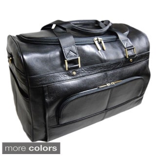 Castello Italian Leather 19-inch Travel Duffel Bag