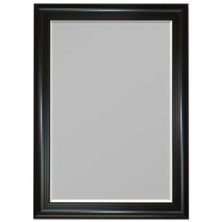 3-step Satin Black Framed Wall Mirror