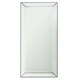Conrad Bevel Mirrored Frame Rectangular Accent Wall Mirror by iNSPIRE Q Bold - Thumbnail 1
