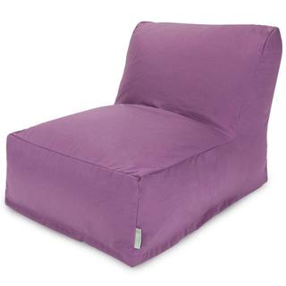 Majestic Home Goods Lilac Bean Bag Lounger Chair