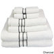 Superior Hotel Collection 900 GSM Combed Cotton 6-piece Towel Set - Thumbnail 2