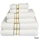 Superior Hotel Collection 900 GSM Combed Cotton 6-piece Towel Set - Thumbnail 10