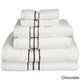 Superior Hotel Collection 900 GSM Combed Cotton 6-piece Towel Set - Thumbnail 3