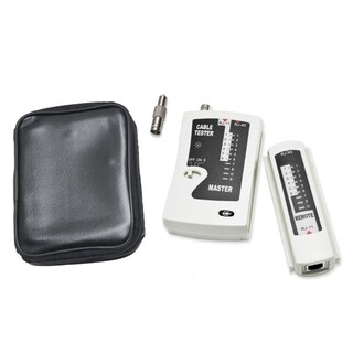 Syba LAN Cat5e Cat6 Cable Tester for UTP STP Coaxial and Modular Cables