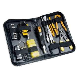 Syba 43 Pieces Computer Basic Maintenance Tool Kit Slim Zipped Case