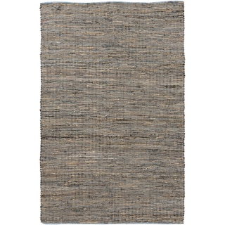 Hand-Loomed Reversible Haley Abstract Area Rug -(5' x 8')