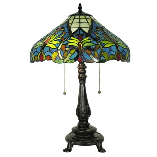 Tiffany-style Suzette Table Lamp