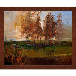 Justyna Kopania 'Autumn (Scene)' Framed Canvas Print