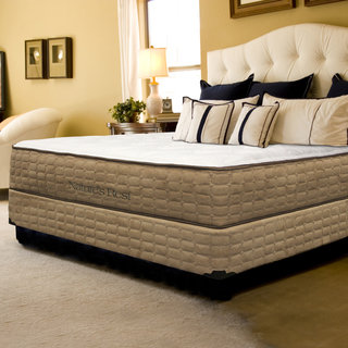 Nature's Rest Allure Firm Latex Full-size Latex Foam Mattress and Foundation Set